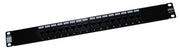 16 Port Cat6 Patch Panel 1RU