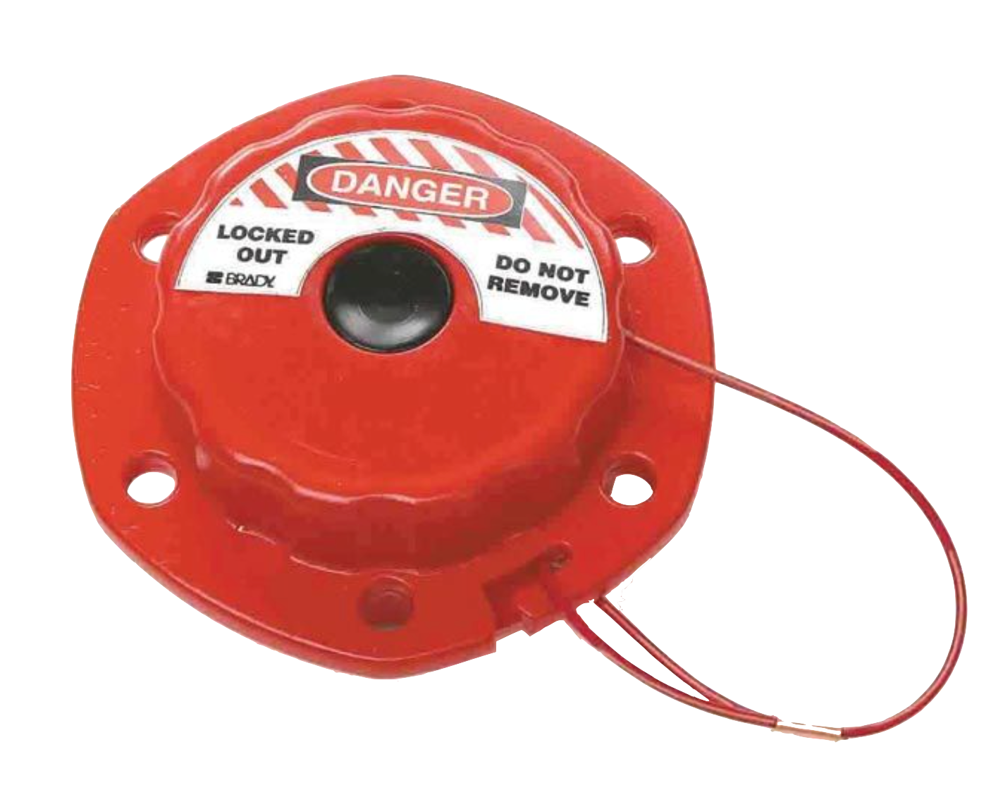 Mini cable lockout with 2m nylon cable