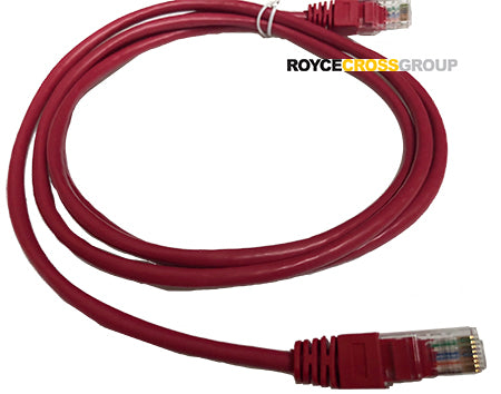 1.5m Cat5E Patch Lead - Red