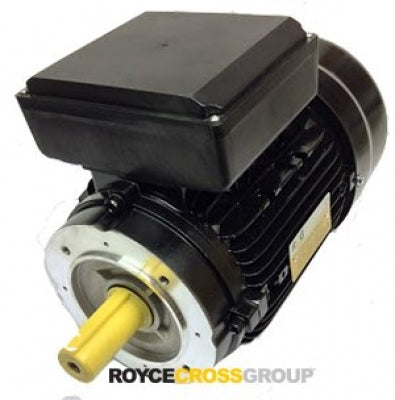 RCG Alloy ML100L 3kW 4P TEFC B14A Flange Mount 1 Phase 240/480V IP55 CSCR Electric Motor 28mm Shaft - ML100L2-4 (B14A)