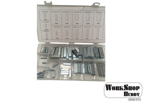 Key Assortment Pack, Metric 60 Pieces