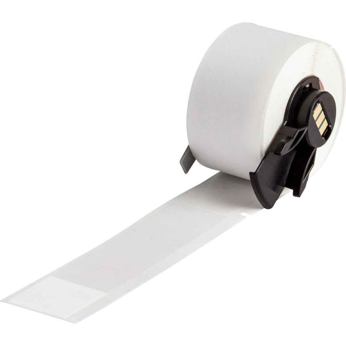 M6-23-427 Self-Laminating Vinyl Labels W25.4mm x H101.6mm (25.4mm) M6/M7 B-427 White Roll of 100 (Replaces 18389 PTL-23-427)