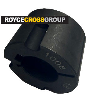 1008 taper lock bush with 18mm bore, 6mm key
