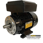 RCG Alloy ML71 0.55kW 2P TEFC B35 Foot & B5 Flange Mount 1 Phase 240V IP55 CSCR Electric Motor 14mm Shaft - ML712-2 (B35)