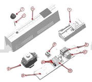 ABB Door Assy IP54/N 12 ACX550