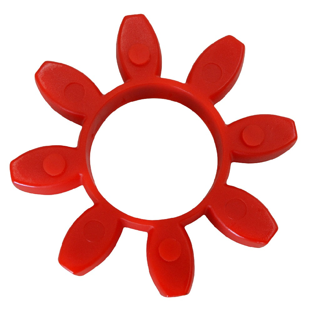 GE65 Curved Jaw Coupling Element - Red