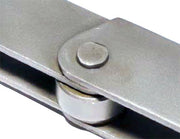3" 15,000LB Solid Pin Conveyor Chain With Deep Side Plates