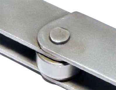 3" 15,000LB Solid Pin Conveyor Chain With Deep Side Plates