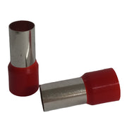 Cord end 95mm x 25mm red - each (order 100 for pack)