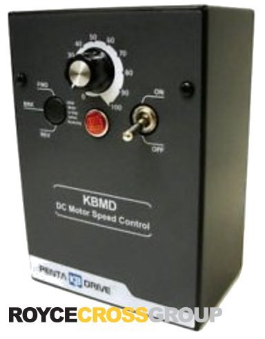 DC SCR Speed Controller, NEMA 1, 115/230v AC, Max 0.75/1.5 HP, (1.0/2.0 HP With Heat Sink) 90/180v DC Armature #9370 ( Reversing Optional With Additional Switch)