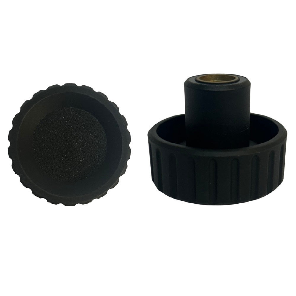 BT-p Fluted Grip Knob 20mm Diameter With M5 x 16mm Thread BT.20-p-M5x16