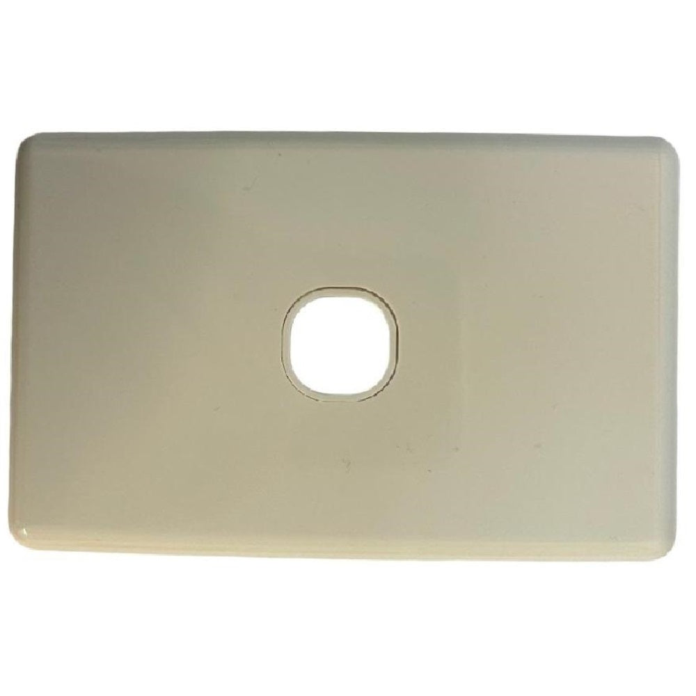 1 Gang Classic Wall Face Plate - White