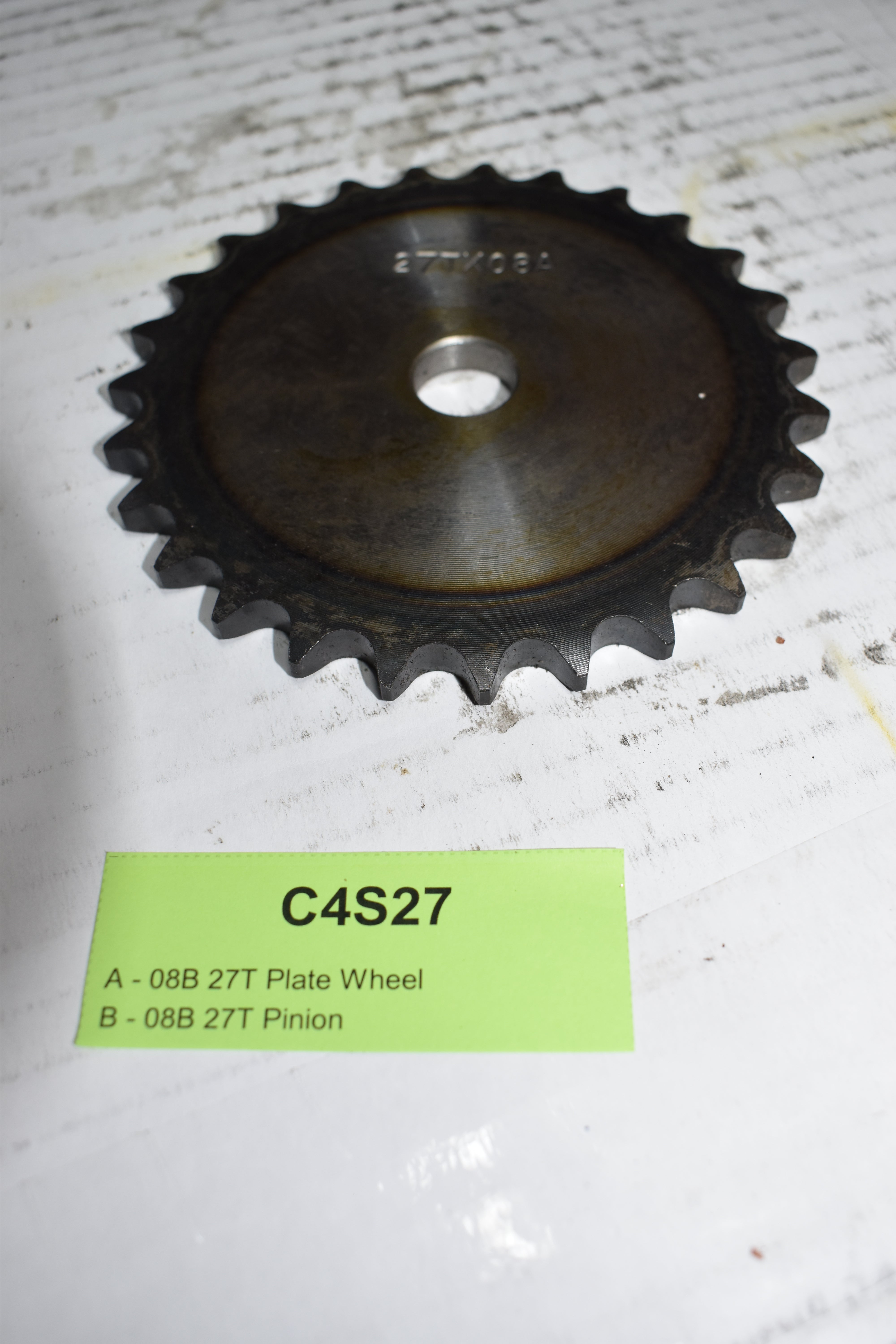 27T 08B Plate Wheel