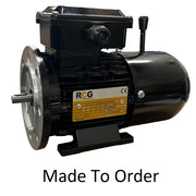 RCG Alloy MSEJ71 0.37kW 4P Brake Motor B35 Foot & Flange 415/3/50 TEFC F IP55 DC Brake Electric Motor 14mm Shaft ***S2 Duty Only*** #MSEJ712-4