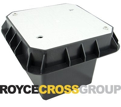 Polymer earth pit - W180xL180xD210mm - 5T trafficable
