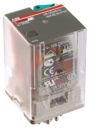 CR-U plug in relay 24Vac, 3c/o 10 amps