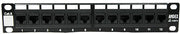 10" 12 Port Cat6 Patch Panel 1RU