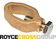 Rod to cable clamp, suits 14 -17mm rod; 35 x 120mm conductor