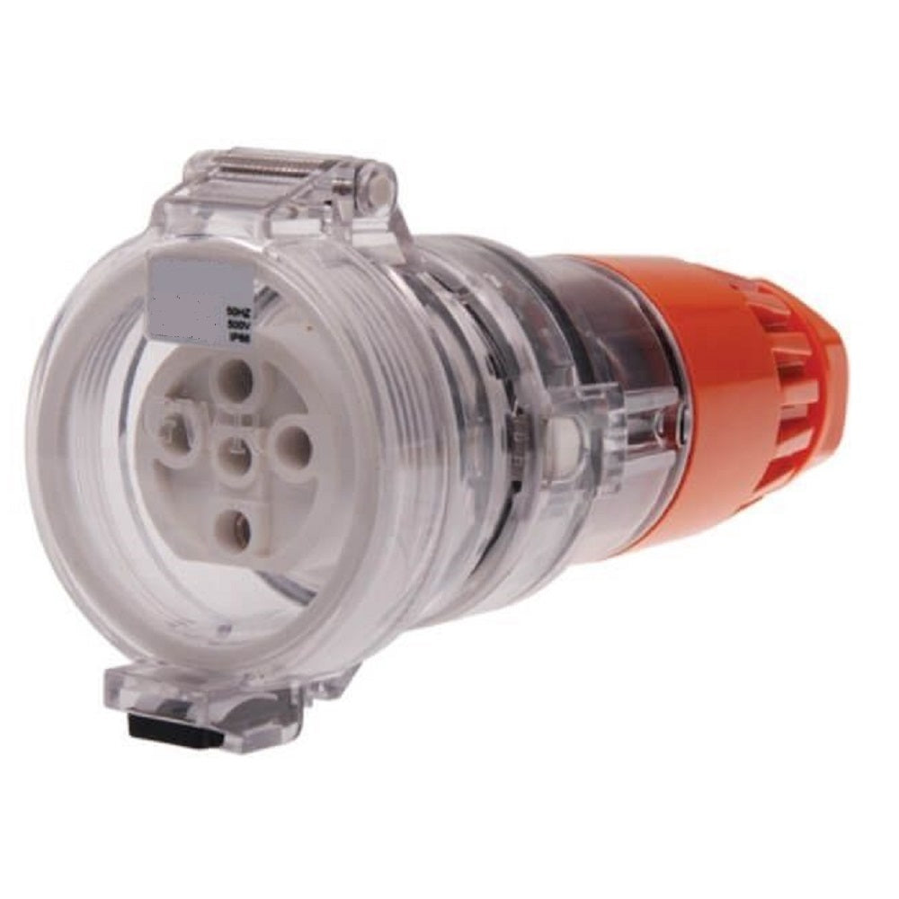 Pulset 3 Phase Socket Extension 5 Pin 50A IP66