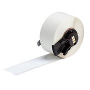 M6C-1000-483 Ultra Aggressive Adhesive Multi-Purpose Polyester W25.4mm x 15.24mt M6/M7 B-483 Continuous White (Replaces 18618 PTL-42-483)