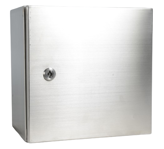 RCG Stainless Steel Enclosure 316 Grade IP66 400 x 400 x 250mm - Wall Mounting