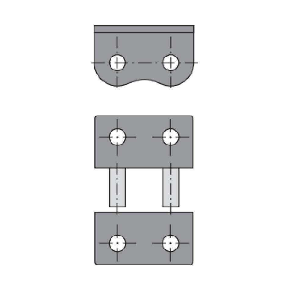 16B Con Link With WK2 Attachement (Both Sides)