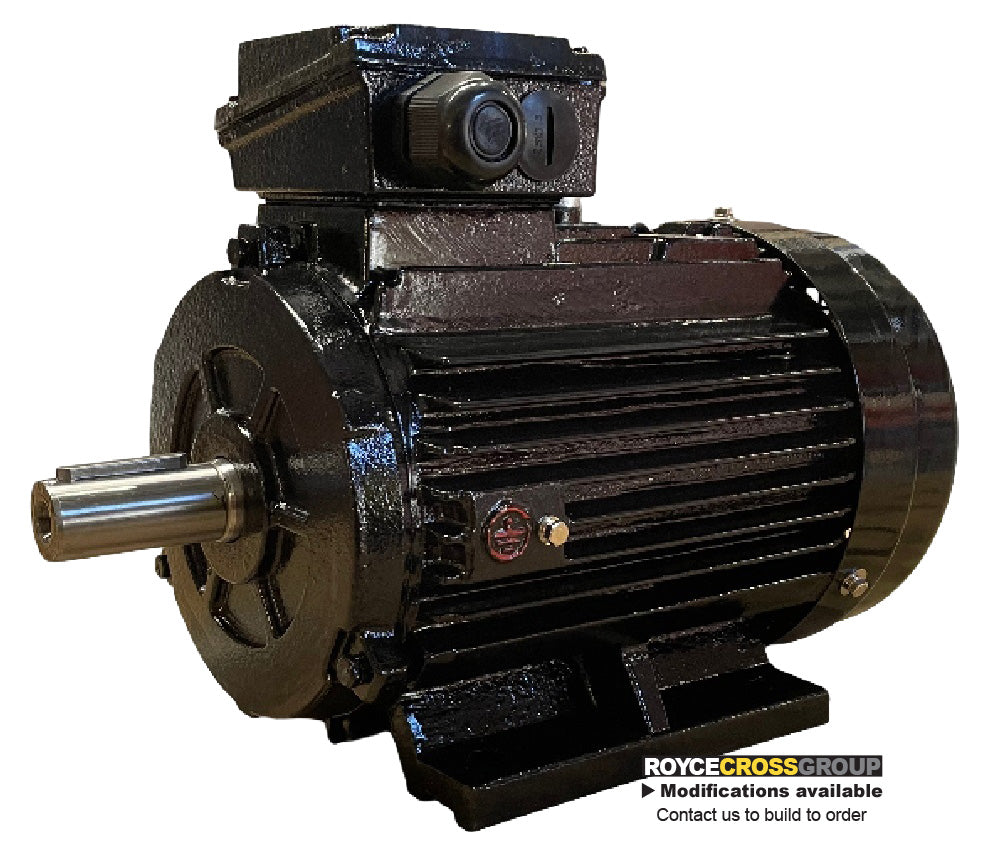 RCG cast iron IP55 D250M 75kW 2P B3 foot mount 415/3/50 motor 60mm shaft