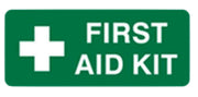 First aid kit safety sign