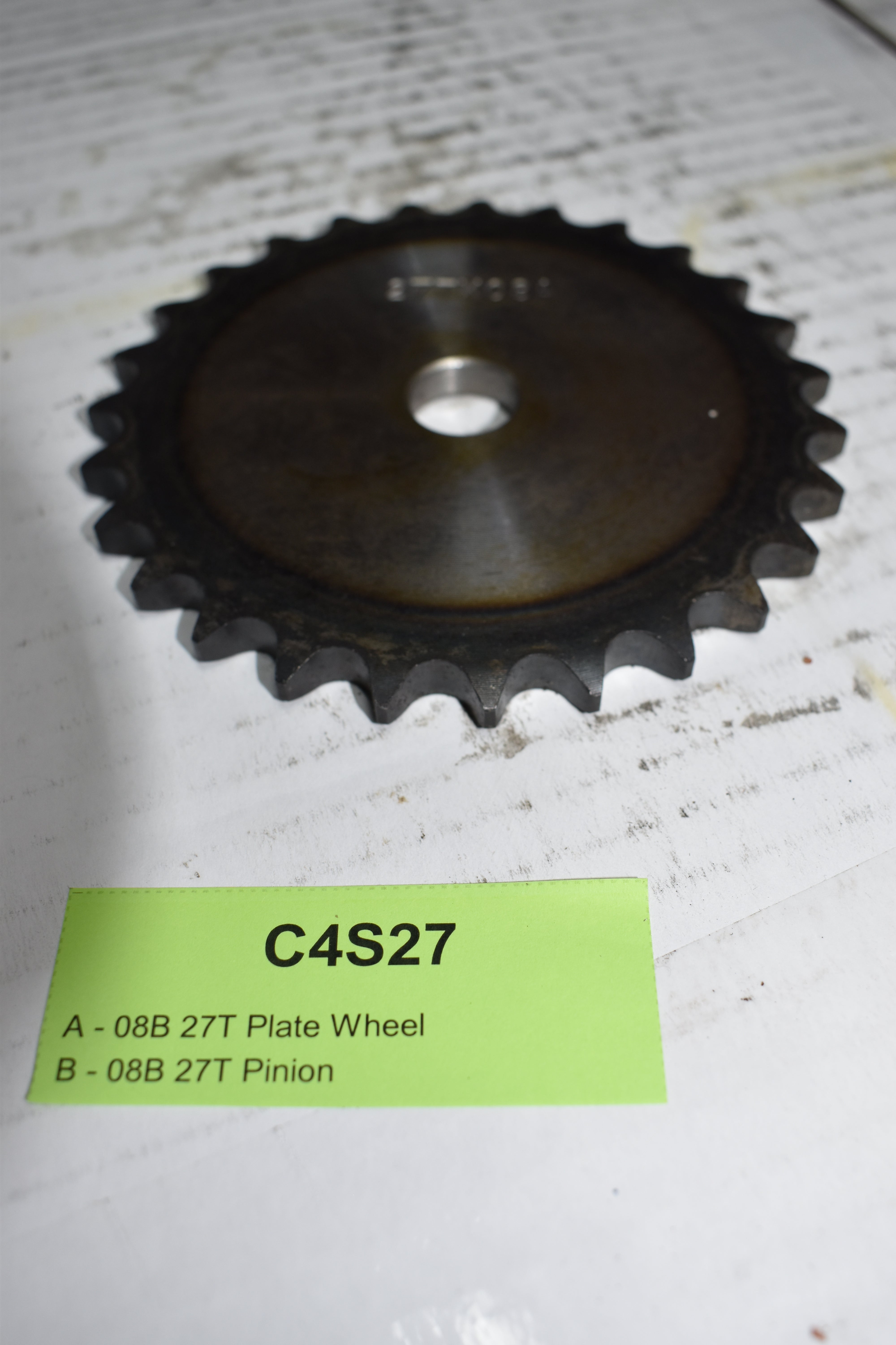 27T 08B Plate Wheel