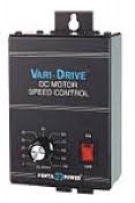 DC SCR Speed Controller, NEMA 1 Non-Reversing, 230v AC, Max 0.75 HP, 180v DC Armature #9381