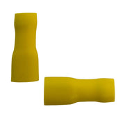 Yellow fully insulated female quick connect 6.3mm - 50 pack