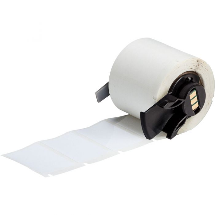 M6-31-483 Ultra Aggressive Adhesive Multi-Purpose Polyester Labels H25.4mm x W 38.1mm M6/M7 B-483 White Roll of 250 (Replaces 18606)