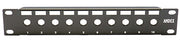 10" 10 Port F, BNC, PAL Patch Panel 1RU