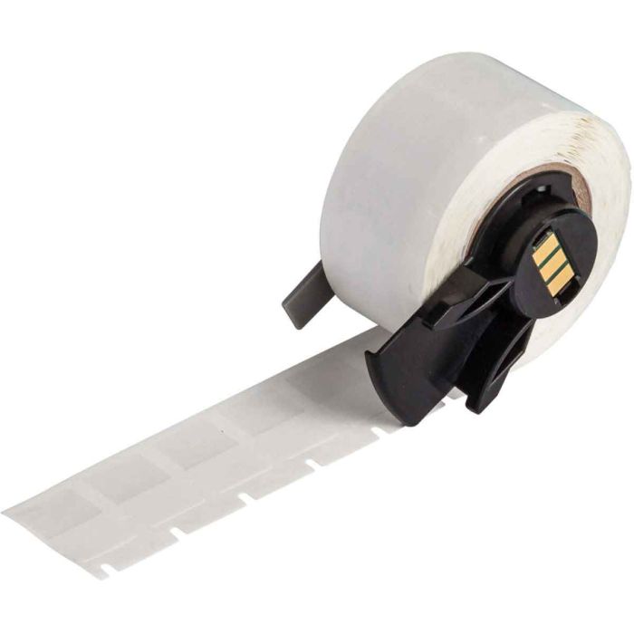 M6-11-427 Self Laminating Vinyl Labels W12.7mm x H19.05mm (9.53mm) M6/M7 B-427 White Roll of 500 (Replaces 18346)