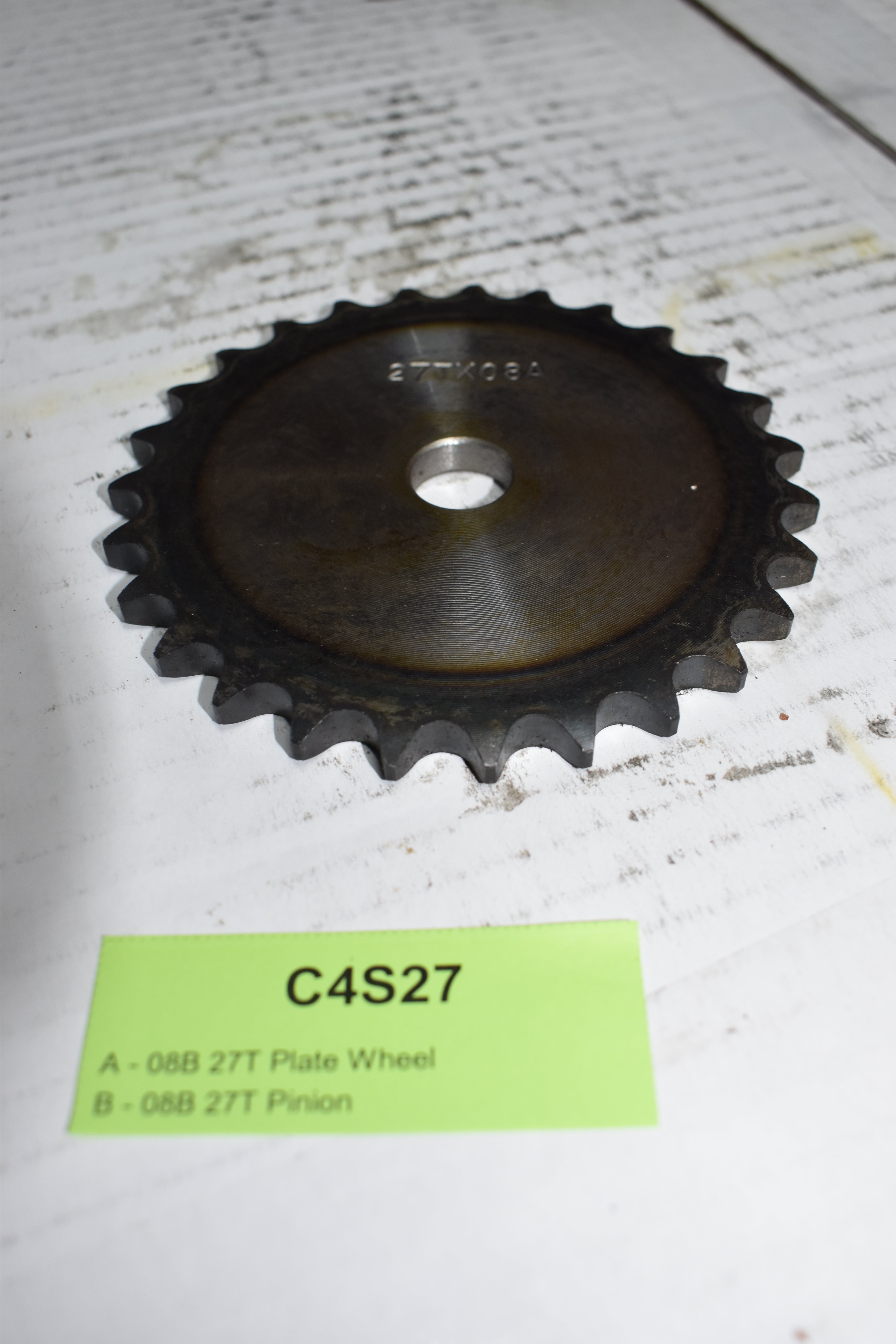 27T 08B Plate Wheel