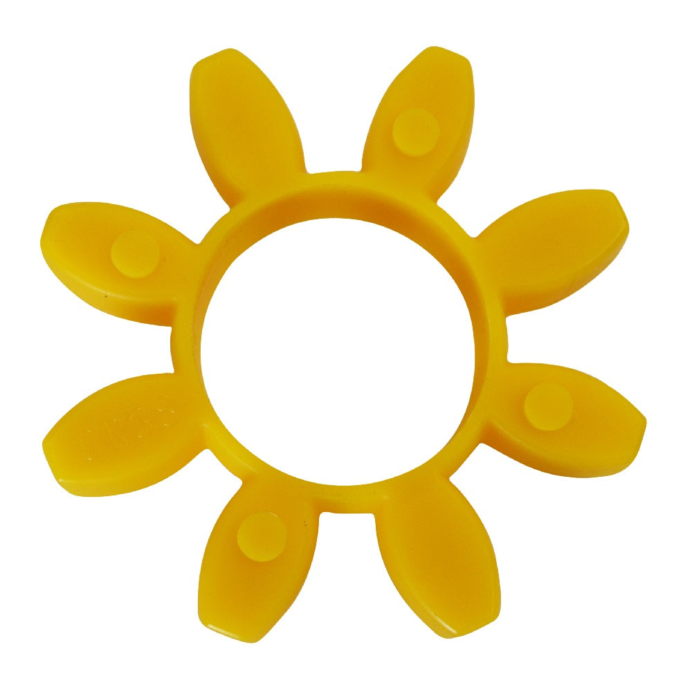 GE55 Curved Jaw Coupling Element - Yellow