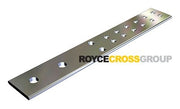 NBN earth bar (SEB), 315mm 2-hole straight tinned, per NBN-21
