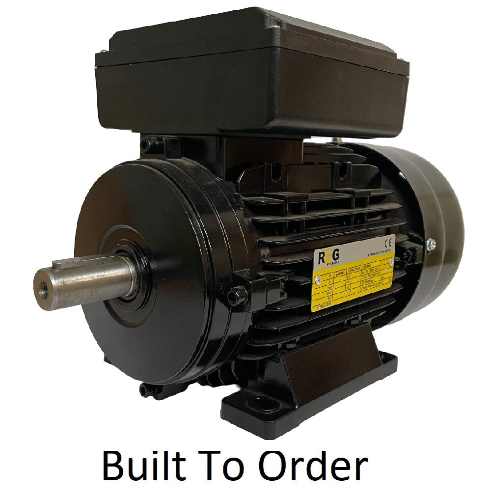 RCG Alloy ML112M 4kW 2P TEFC F B3 Foot Mount 1 Phase 240/480V IP55 CSCR CSCR Electric Motor 28mm Shaft - ML112M-2 (B3)