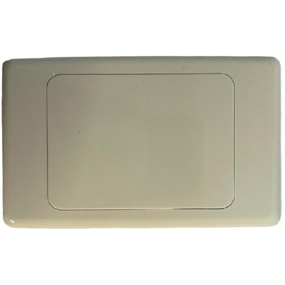 Blank Wall Face Plate - White