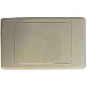 Blank Wall Face Plate - White