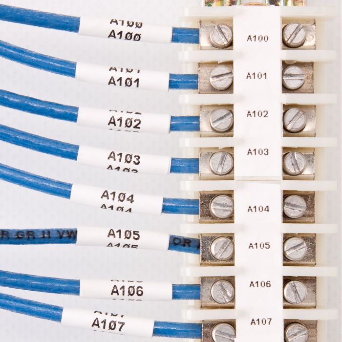M21-125-C-342 PermaSleeve Heatshrink 3:1 Polyolefin For 3.18 Dia Cab;e 5.97mm x 2.13mt BMP21+ B-342 Continuous White