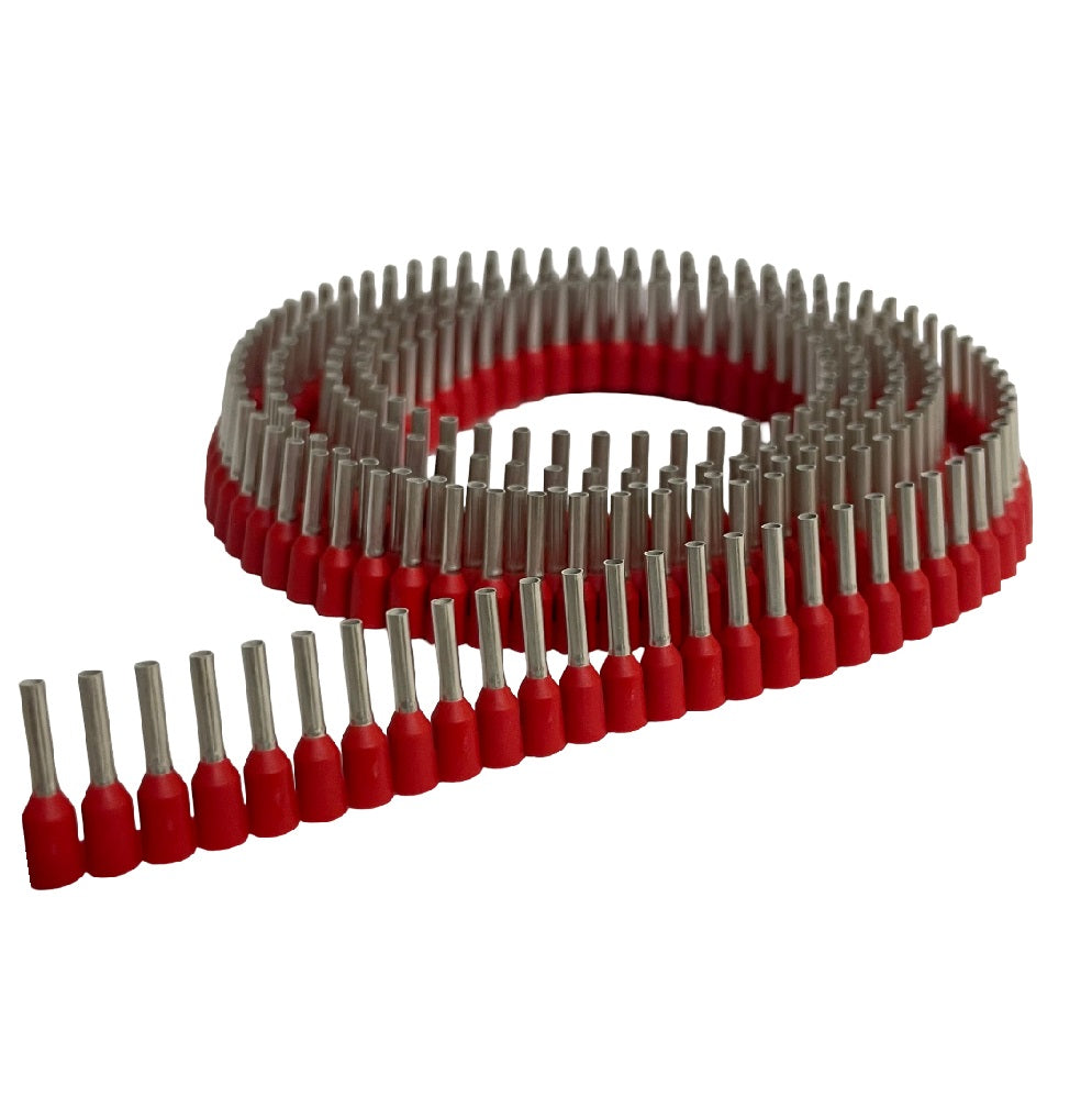 Cord end reel 1.0mm red 1000