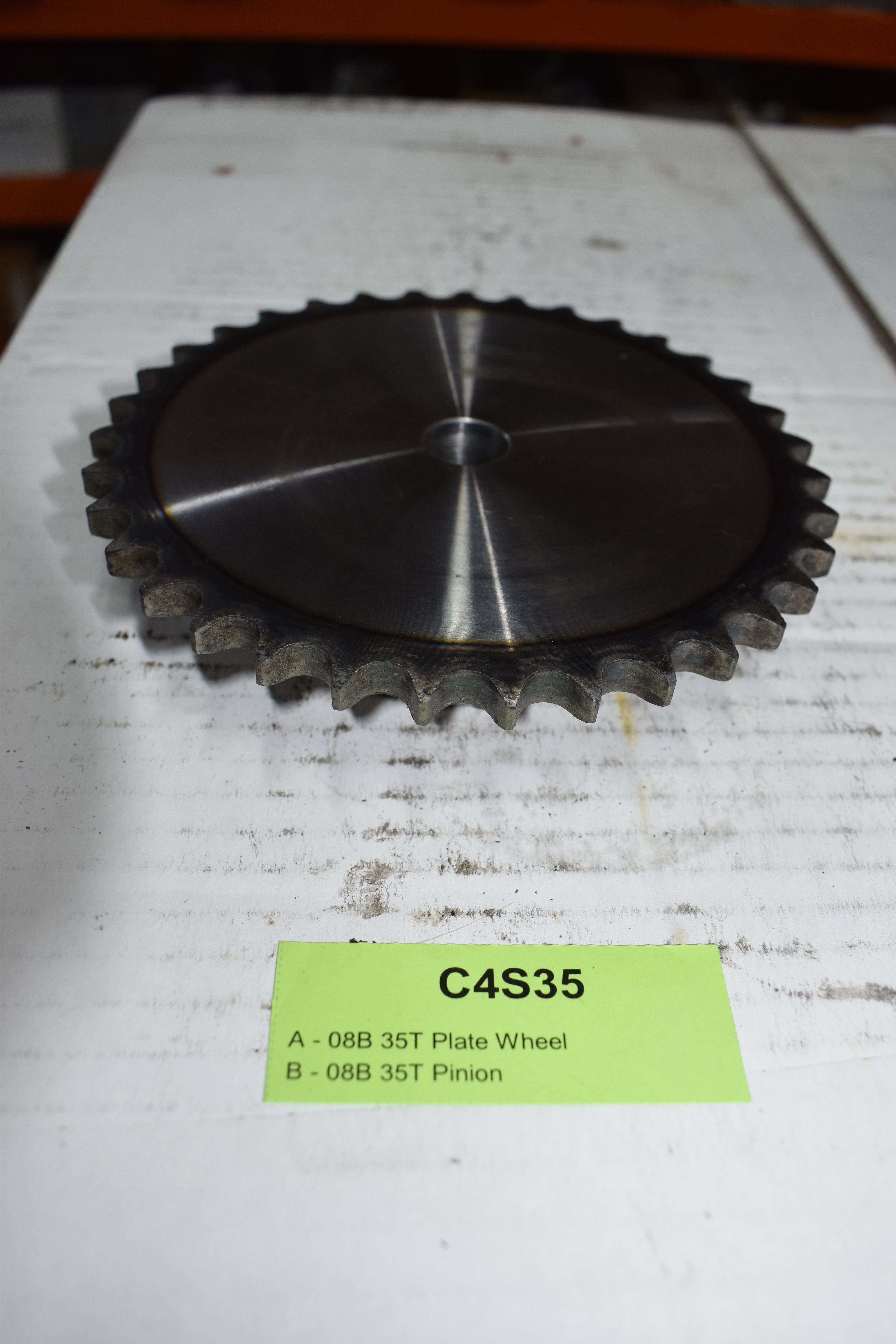 35T 08B Plate Wheel