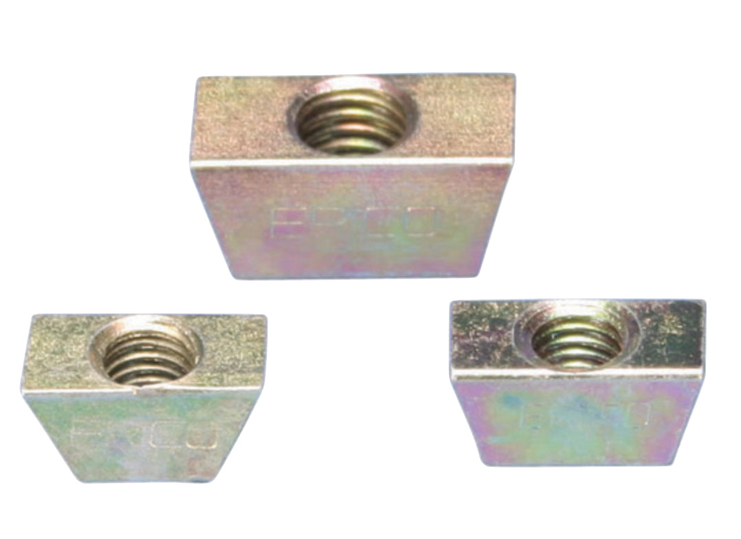 M10 HW wedge nut for dovetail deck hanger - 100 pack