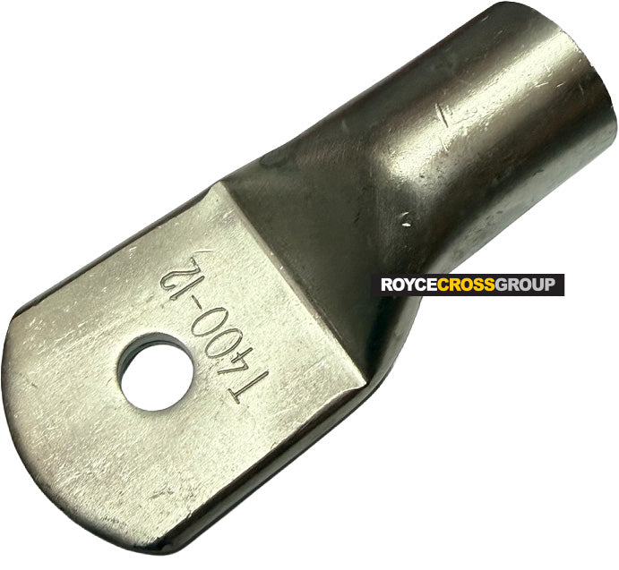 Copper Crimp Lug, 400mm Cable, 12mm Stud - Sold Per 1 (Order 5 for box)