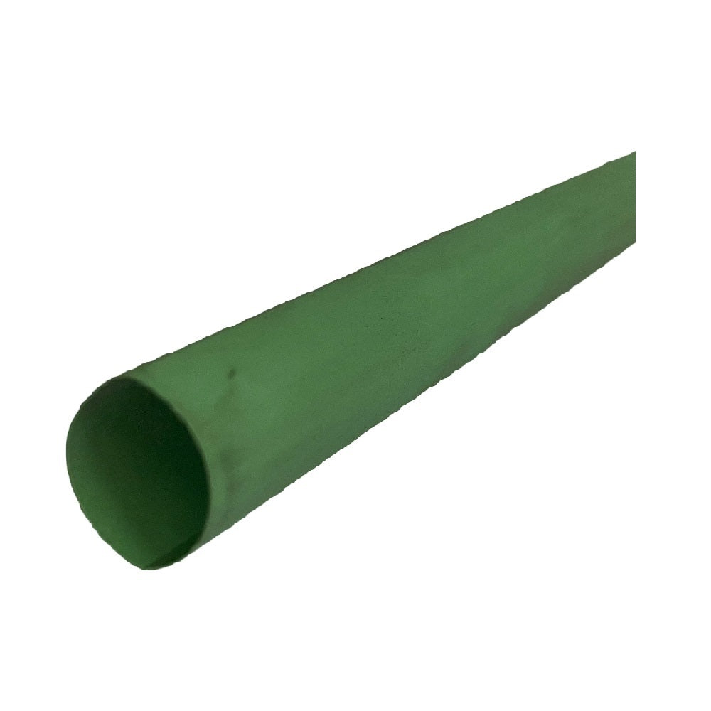 Heat shrink 76mm x 1.2m green 2:1 UV stabilised thin wall