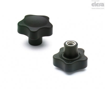 VC.692-SST Lobe Knob - 40mm Diameter, M8 x 13mm Internal Stainless Steel Thread (Female) #VC.692/40 SST-M8
