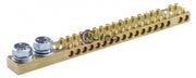 165-amp 80-way neutral/earth bar 2xM10 studs