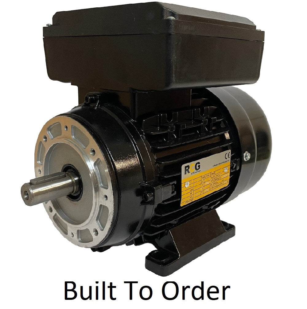 RCG Alloy ML100L 2.2Kw 4P TEFC B35 Foot & B5 Flange Mount Single Phase 240V IP55 CSCR 28mm Shaft