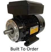 RCG Alloy ML80 1.1kW 2P TEFC B35 Foot & B5 Flange Mount 1 Phase 240/480v IP55 CSCR Electric Motor 19mm Shaft